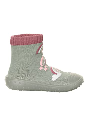 Unisex Kids Rainbow Green Adventure Socks3