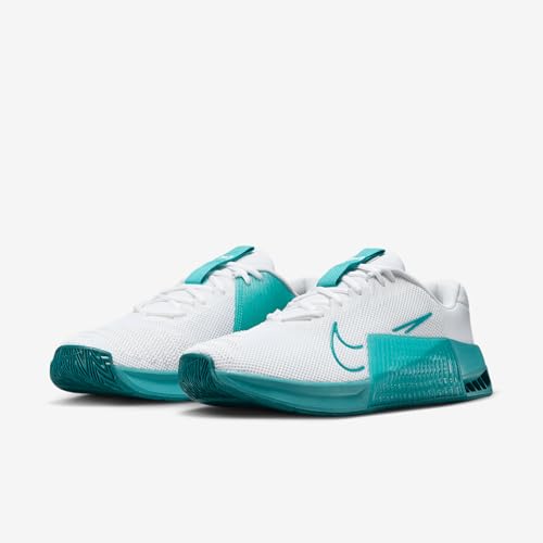 Image of Men's Metcon 9 (105 - White /Smokey Blue /Midnight Turquoise /Dusty Cactus)