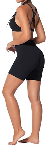 Image of Sunzel Women's Scrunch Butt Biker Shorts, High Waist, No Front Seam