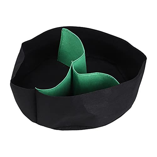 ALASSE 즙이 많은 화분 가방 부직포 용기 분할 성장 가방 - 다육 식물용 다용도 정원 성장 가방 꽃 토마토 감자 JECIY-US