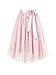 Joeoy Women's Elastic Waist Ballet Layered Princess Mesh Tulle Midi Skirt-S Pink