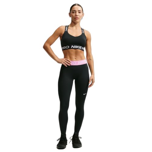 Image of Nike Womens Pro Mid-Rise Full-Length Leggings