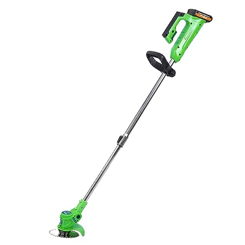 BebeXi cortacésped Gasolina cortabordes Desbrozadora eléctrica inalámbrica, cortadora de césped eléctrica de 24V, Herramientas de jardín, desbrozadora de malezas