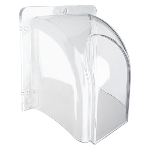 Ring DoorBell Protector - Cubierta transparente impermeable para exteriores | Protección impermeable para timbres, cámaras de anillo o casas de protección con 4,92 x 5,51 x 3,27 pulgadas