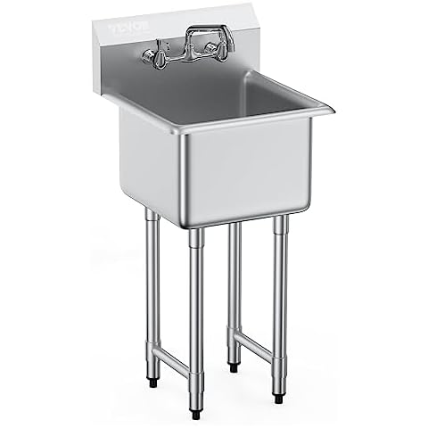 VEVOR Stainless Steel Commercial Utility Sink Cover