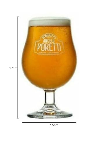 Laurie's Pub and Bar Accessories Poretti Beer Pint Glass - Image 3