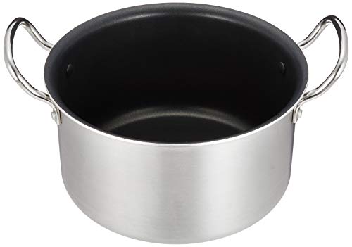 遠藤商事 業務用 TKG IHセレクト 半寸胴鍋 24cm 2層構造 IH対応 AHVF604