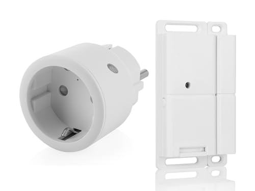 SmartHome Funksteckdose - Set mit Fensterkontakt Funkschalter