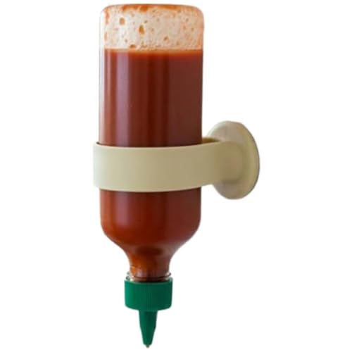 Portabottiglie in silicone salvaspazio per mantenere i condimenti capovolti, in silicone, salvaspazio, adatto per cucina, qualsiasi scivolamento o ribaltamento sui tavoli della cucina