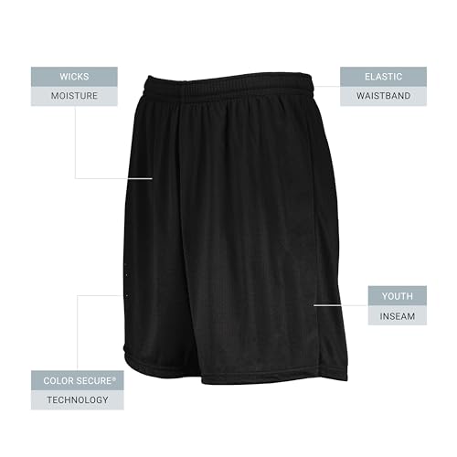 Augusta Sportswear Boys Youth Modified Mesh Shorts4