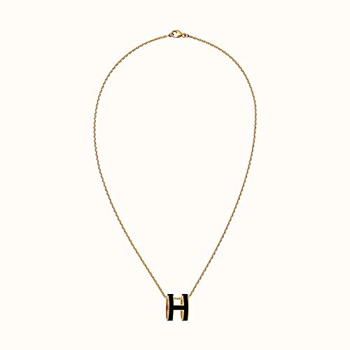 Classic Letter Design 18K Gold Plated Womens Necklace Colorful Color Optional Women's Pendant