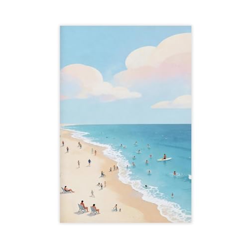 Toile minimaliste 40x61cm pour habiller un mur vide avec style