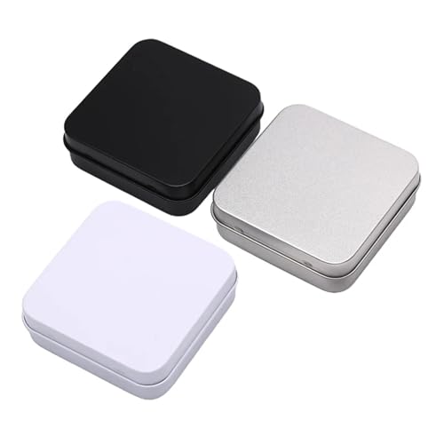 Boîtes métalliques avec couvercles petit kit rangement de mini boîte métal - 5