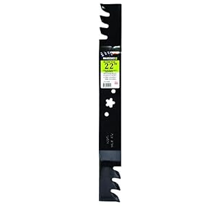 MaxPower 331749XB Commercial Mulching Blade for 22 in. Cut Craftsman, Husqvarna and Poulan Mowers Replaces OEM #’s 580244001 and 580244002