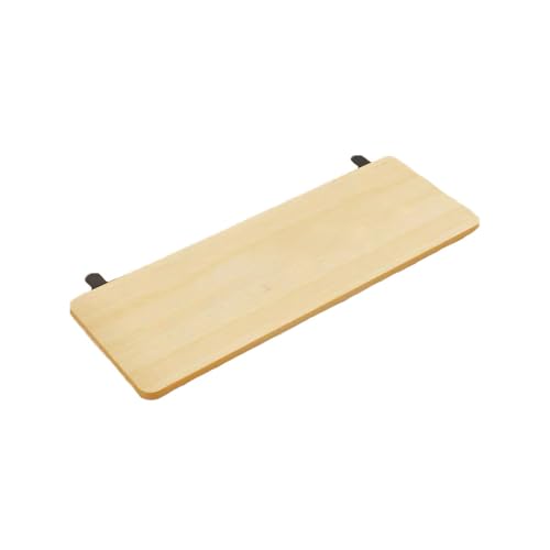 Plateau d'extension de bureau en bois 50x25cm avec pince pliante sans perçage