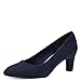 Produktbild Tamaris Damen Pumps mit Blockabsatz, blau, 38 EU