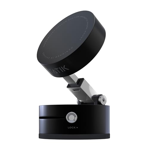 Image of Statik HyperMount (Gen 2) Phone Mount, Magnetic Phone Holder, Car Mount for Phone Works on Smooth & Lightly Textured Surfaces, iPhone, Samsung, and Android Compatible