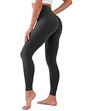 CHANAN High Waisted Leggings for Women No See Through Tummy Control Buttery Soft Yoga Pants for Workout Athletic Running