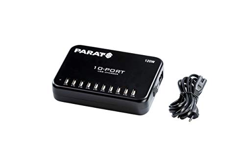 Parat Oplader, PARAPROJECT MC10 - oplader met 10 poorten, voor USB-oplaadadapter - 990.555-99901