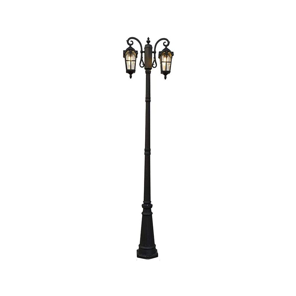 Europejski Słup Oświetleniowy Victoria Outdoor, Wodoodporny, Antykorozyjny, Aluminiowy, Do Trawników I Parków, Do Dekoracji Willi, Do Ogrodu, Na Ulicę.,Height 260cm