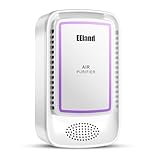 Air Ionizer for Home - Plug In Negative Ion Generator, Quiet Filterless Air Cleaner for Bedroom, Bathroom, Office & Kitchen, Compact Air Freshener for Smoke, Dust and Pet Odors