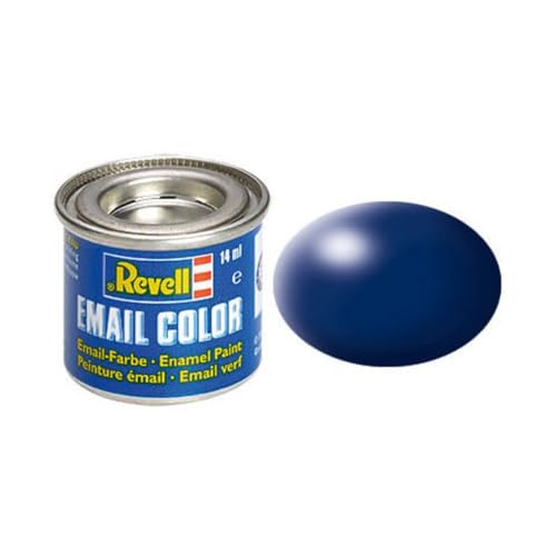 Revell Emaille-Farbe, 14 ml, Dunkelblau, seidiges Finish