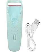 Rizador de Pestañas, Curador de Pestañas Calentadas Tipo C Carga de Rizadores de Pestañas Eléctri...