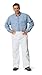 TY350SWHLG00 White 5.4 mil Tyvek Disposable Pants w/ Elastic Waist. (15 Pairs)
