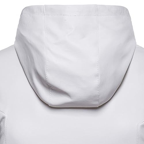 Chaqueta Bomber de Cuero con Capucha para Hombre miniatura 2