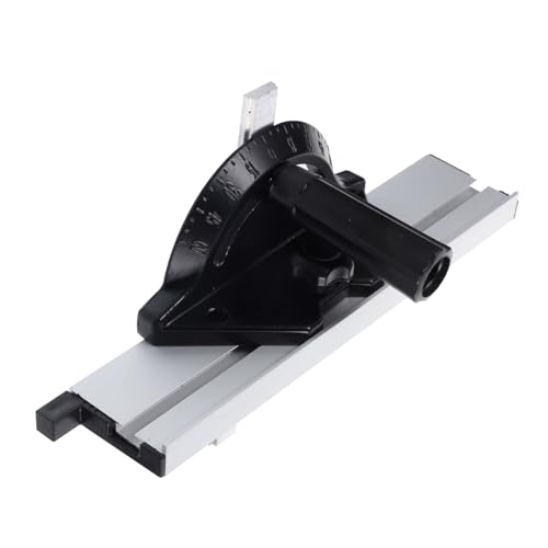 Lurrose Miter Gauge Woodworking Ruler for Table Saw Router Accurate Measurements Lightweight Portable DIY Tool for Home Decoration Woodworking Projects