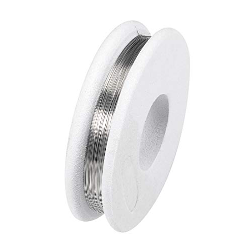 Uxcell 0.15Mm 34Awg Heating Resistor Wire Wrapping Nichrome Resistance Wires For Heating Elements 33Ft #TOP11