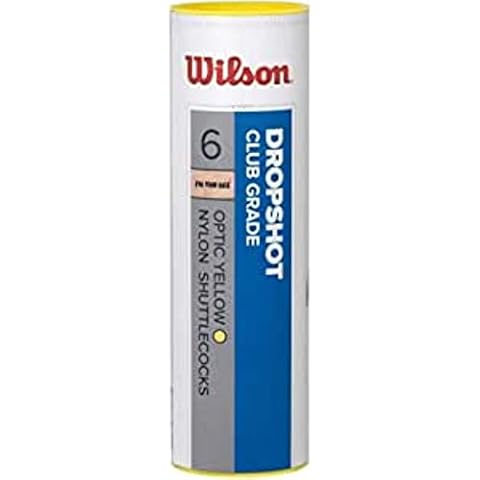 Wilson Shuttlecocks, Dropshot Volantes De Bádminton Tubo 3 Unidades Cover