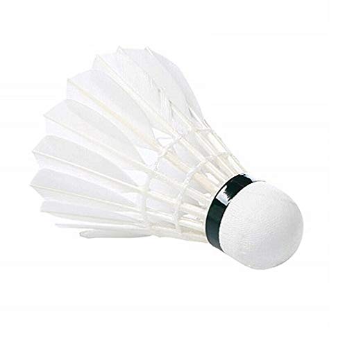 Forgesy Plastic Badminton Feather Shuttlecock (White) - Pack of 10-picture-34