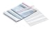 Vestil SHOPT-Z Vinyl Shop Ticket Holder, Top Loading, Zip Seal, Clear (Pack of 15)