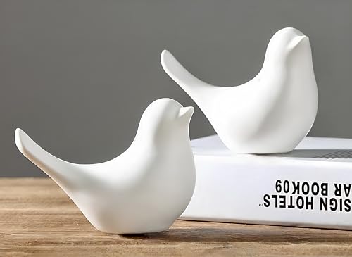 URBAN SENSE | Urban Tweets | Decorative Ceramic Blessing Birds Figurine | Home Decorations Accessories for Living Room | Decorated Items for Home | Aesthetic Home Decor (Snowy Symphony) (B0D1KS5313) Amazon Price History, Amazon Price Tracker