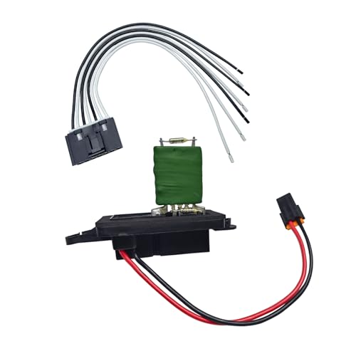 Image of 89019088 HVAC Blower Motor Resistor Kit with Harness fits for 2003-2006 Chevy Avalanche Silverado Suburban Tahoe, for GMC Sierra Yukon, Replaces 89019088 973-405, 15-81086, 22807123