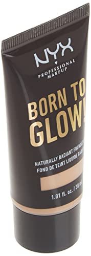 Nyx Professional Makeup Born To Glow Naturally Radiant Foundation, Medium Coverage - Light Ivory #TOP4
