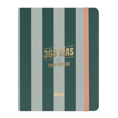 Mr.Wonderful Agenda Office 2024 Semanal, 366 días dan para mucho, 22,1 x 2,1 x 15,6