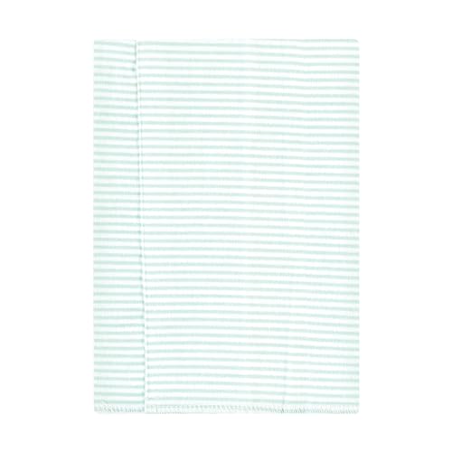 Image of Hudson Baby Unisex Baby Cotton Poly Flannel Burp Cloths, Eucalyptus 7-Pack, One Size