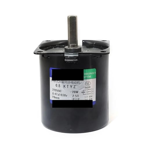 Moteur synchrone couple élevé 28W à aimant permanent pour rotation CW/CCW