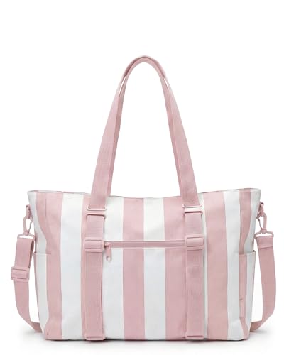 Image of BAGSMART Large Beach Bag for Women, Oversize Tote Bag for Travel /Swim Pool /Summer