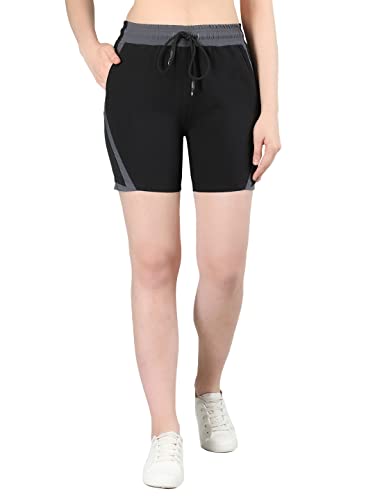 Image of CHKOKKO Summer Basketball Sports Workout Gym Training Wear Shorts for Women
