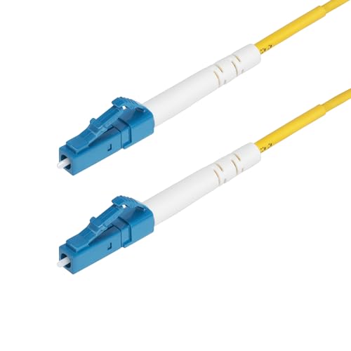 StarTech 16.4ft/5m OS2 Fiber Cable, LC to LC, 9/125 Simplex, LSZH