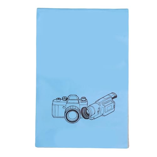 OVAQUIXI Paquete de 100 Toallitas de Papel para Limpieza de Lentes, Papel Libre de Microfibra de 15x10cm para Lentes de Cámara, Ocular de Microscopio, Gafas, óptica 100 Hojas