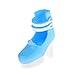 T TOOYFUL Chaussures De Poupée 12 Pouces Bride à La Cheville à Talons Hauts pour Accessoire De Tenues De Poupées Blythe - Bleu