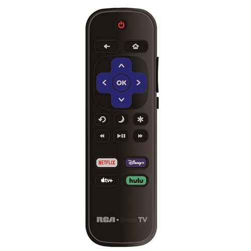 Image of Replacement Remote Control Compatible for RCA Roku TV Smart TVs【Not for Roku Stick and Roku Box】 (Netflix, Disney Plus, Apple TV+, Hulu)