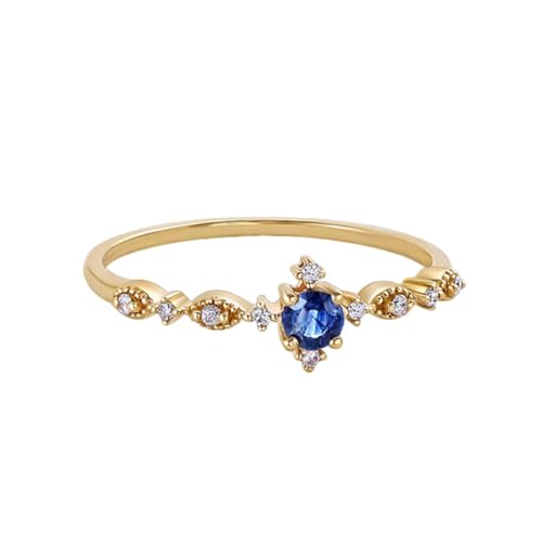 Alliance saphir or jaune bague tendance à porter au quotidien pour femme