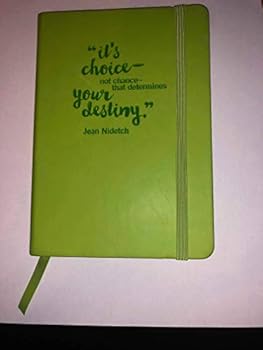 Bonded Leather It's Choice - Not Chance That Determines Your Destiny Weight Watchers Book