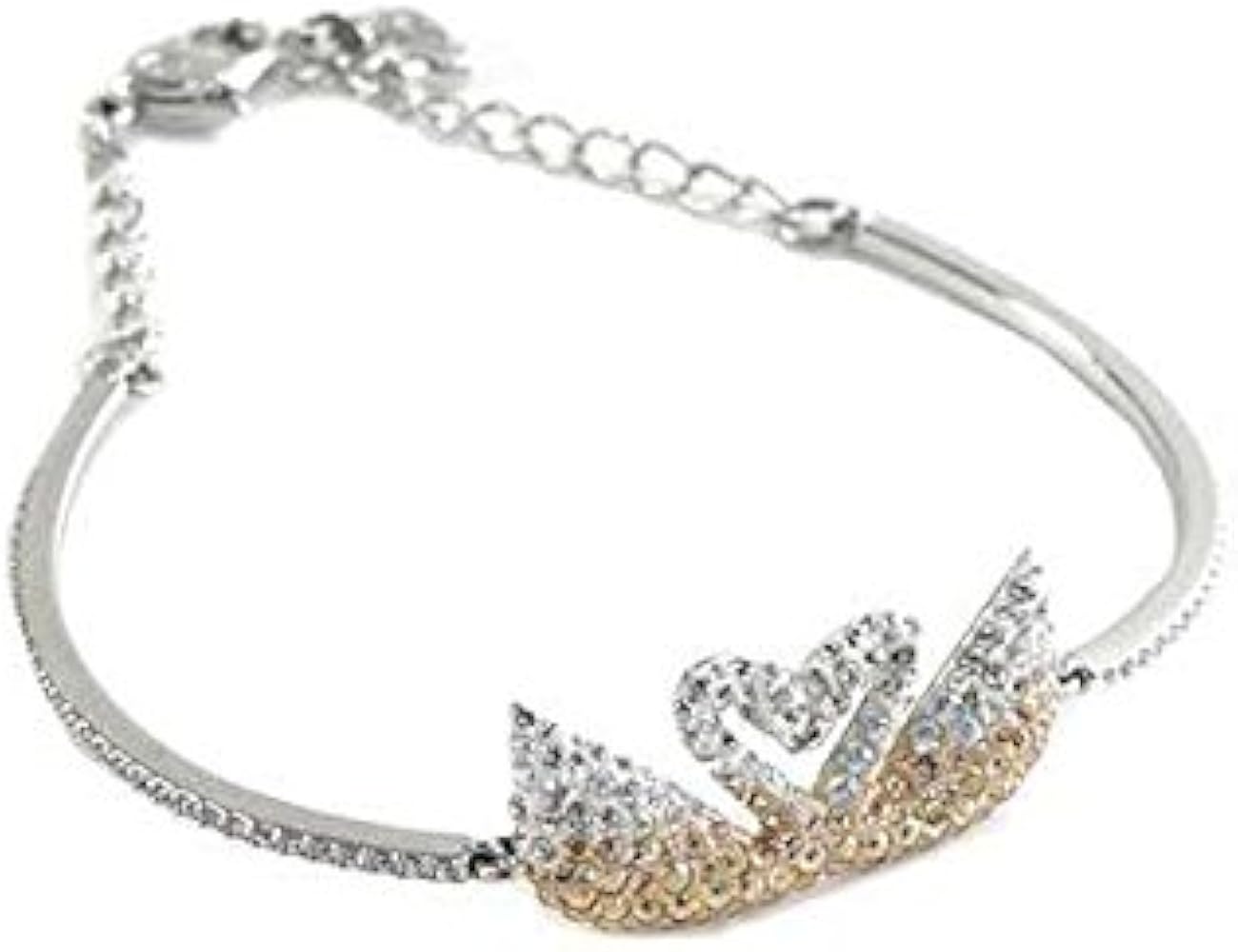 Amazon | Swarovski スワロフスキー ICONIC SWAN ブレスレット 5256264