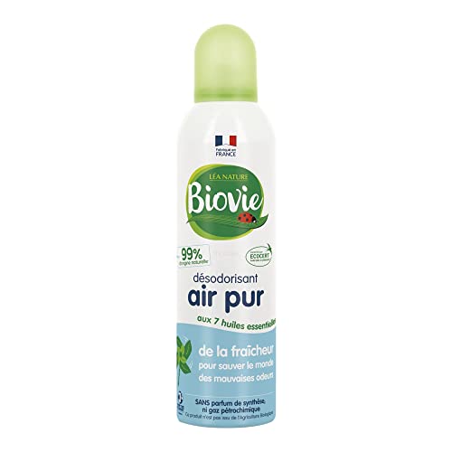 Biovie - Désodorisant Air Pur - Nettoyants multi-usages et désodorisant - Certifié Ecocert - Spray de 200ml Cover